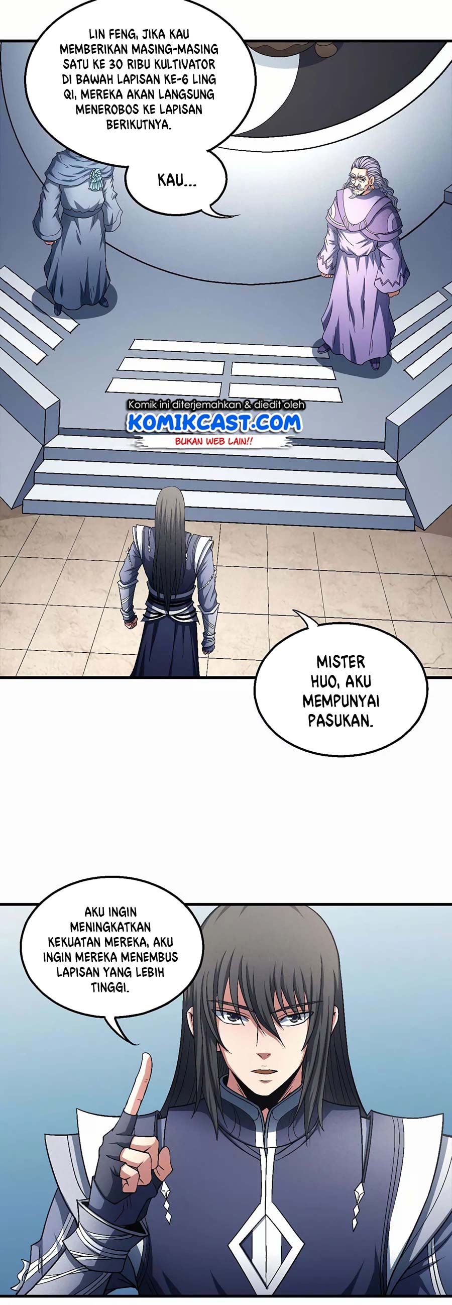 God of Martial Arts Chapter 391 Bahasa Indonesia